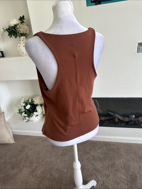 lululemon athletica Tops - lululemon athletica Rust Brown Racerback Tank
